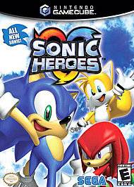 Nintendo Gamecube Game   Sonic Heroes Wii Complete CIB
