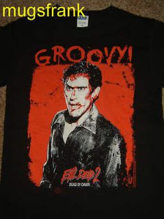 Evil Dead 2 Dead by Dawn BloodyAsh Bruce Campbell Shirt