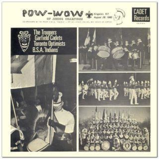 1965 Pow Wow Drum Corps CD, Troop 12 Indians, Optimists, Casper 