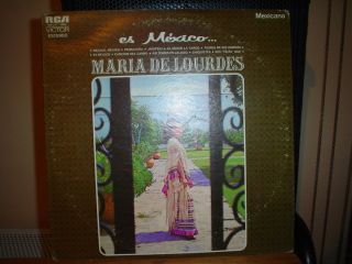 MARIA DE LOURDES MEXICAN LP 1973 MUSICA RANCHERA MEXICO
