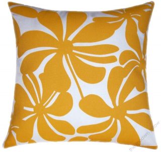 18 sq. GOLDEN TWIST decorative indoor / outdoor throw pillow cover
