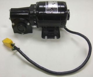 Bodine Electric NSH 12RH Right Angle Gear Motor 115V .33 Amps 1/50HP 