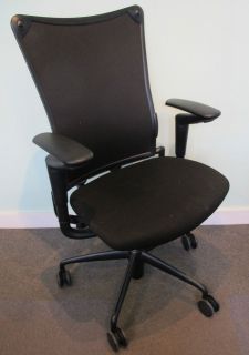   19 self balancing motion executive Graphite office desk swivel chair