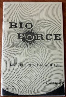 Bio Force May The Bioforce Be With You