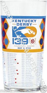   New Official 2013 Kentucky Derby Glasses   In Stock, Ready to Ship