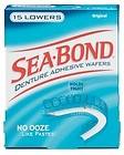 Sea Bond Denture Adhesive For Lowers Original   15 ea