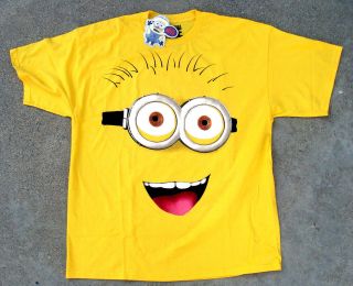 Despicable Me Yellow Tee Shirt by Hybrid Mens Sizes New With Tags
