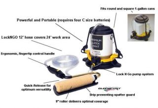   Power Painter paint ROLL N GO WASHABLE ROLLER SYSTEM CORDLESS