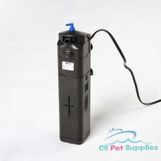 NEW DESIGN 9W UV Sterilizer w/ Adjustable Pump Filter 75 gal Aquarium 