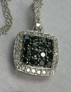   14K Gold Diamond Pendant Chain Necklace 100% AUTHENTIC Estate Jewelry