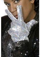 Party Fancy Dress Michael Jackson Sequin Motown Glove