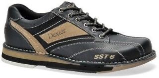 Dexter SST 6 LZ Black/Stone Right Handed Mens Bowling Shoes