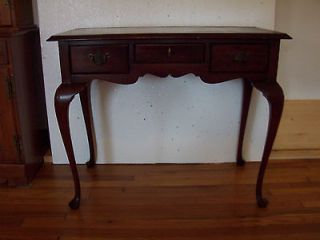 Cherry Small Queen Anne desk or writing table looks like Thomasville 