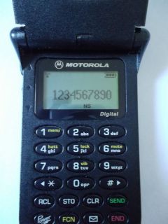   Cell Mobile Phone Motorola StarTac 7790 TDMA DIGITAL FREE SHIPPING
