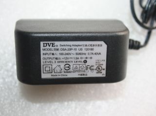 DVE ac power adapter FOR Yamaha NP 30 Digital Keyboard
