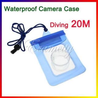 20M Waterproof Digital Camera Diving Case Underwater Dry Bag Canon 