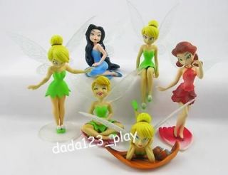 6pcs Disney Fairies Tinker Bell An Friend figures P16