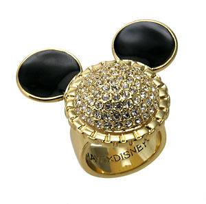 Disney Couture MINNIE x MAWI Crystal Head Ring Limited Edition