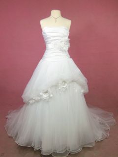 NWT Alfred Angelo Disney Fairy Tale Bridal Dress SNOW WHITE 211C White 