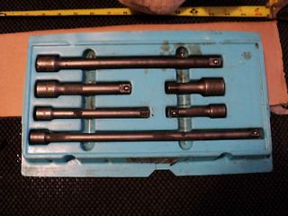   Tools Tool Box Lot EB236ST 6 Piece Socket Extension Set 3/8 and 1/2 DR