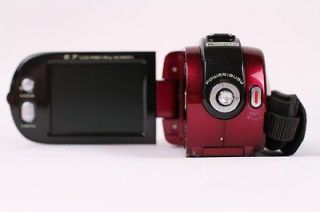 New 12MP 2.7 TFT LCD Digital Camcorder Camera DV 8 X Digital Zoom Red