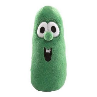 Larry the Cucumber 5 tall VEGGIE TALES beanbag plush stuffed animal 