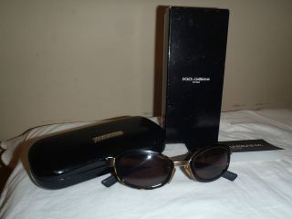 Wow Authentic Dolce & Gabbana Italian Made Sunglasses with Box, Case 
