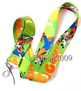 Lot 10 Pcs Disney Goofy Neck mobile Phone lanyard Keychain straps 