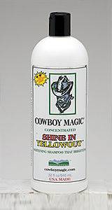   Magic Shine In Yellow Out Whitening Shampoo 16oz Horse Cattle Dogs NEW