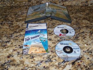   FLIGHT SIMULATOR X DELUXE EDITION 10 PC GAME CD ROM XP TESTED MINT