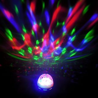   Ball Effect Light E27 LED Rotating Stage Lighting For Disco DJ Party
