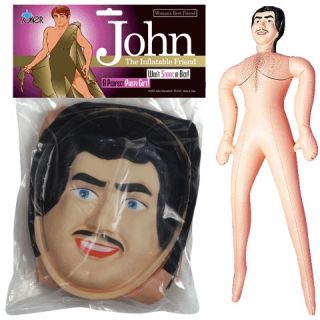 BLOW UP DOLL JOHN MALE INFLATABLE 60 TALL BACHELORETTE BACHELOR PARTY 
