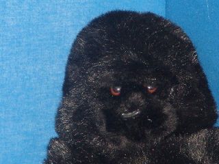   BLACK GORILLA MONKEY COUNTRY CRITTERS PUPPET PLUSH STUFFED ANIMAL