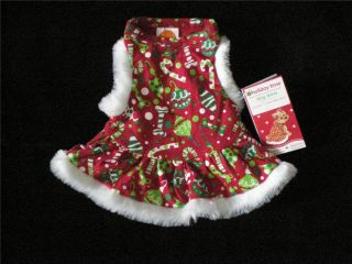 Simply Dog Christmas Holiday Pet Dress Costume for XX SMALL dogs