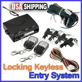   Central Alarm Security Locking Power 4 Door Lock Keyless Entry System