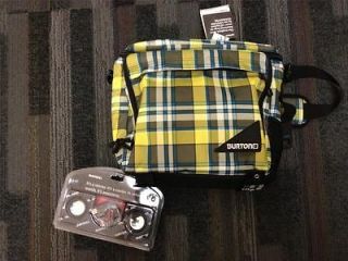 BURTON Lil Buddy Stereo Cooler Bag Pack   1037ccu in   Plaid Color