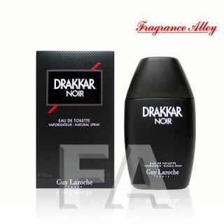 DRAKKAR NOIR by Guy Laroche 6.7 oz edt Cologne Spray for Men * New In 