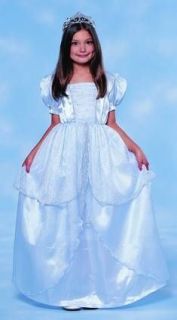  Princess Blue Cinderella Ball Gown Dress Up Halloween Child Costume
