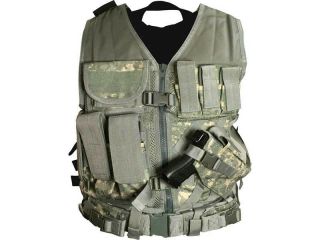 NcStar ACU Tactical Vest PVC Heavy Duty Vest Airsoft Military New 