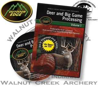Outdoor Edge Deer & Big Game Processing DVD Vol.1 #DP 101