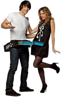   Stick Couples Funny Comic Dress Up Halloween Adult Costume 2 COSTUMES