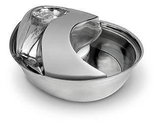   Stainless Steel 360 Electric Pet Water Fountain Drinkiing Bowl