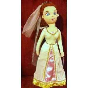   Fiona in Wedding Gown 12 Plush Stuffed Soft Doll Toy   Brand NEW