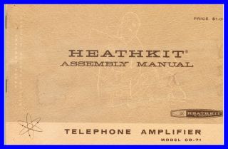 heathkit manuals in Consumer Electronics