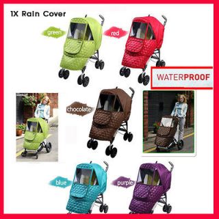 1X Footmuff Rain Cover for stroller pushchair Bugaboo Baby jogger 