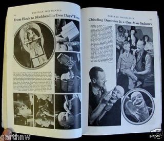 VENTRILOQUIST DUMMY MAKER 1938 CHARLIE McCARTHY +PLAN 1939 NEW YORK 