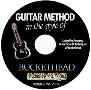 Buckethead Guitar Tab Software Lesson CD + FREE BONUSES