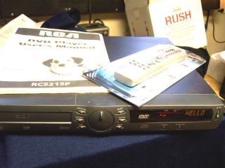 RCA RC5225P DVD PLAYER SURROUND SOUND LINE OUTPUTS RC5225 component s 