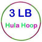   Weighted Sports 3lb Hula Hoop for Weight Loss Health Cardio Shape