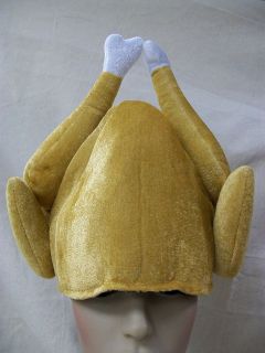 Funny Roasted Turkey Hat Leg Drumstick Chicken Thanksgiving Dinner 